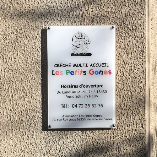 Crèche des petits gones à Neuville sur Saône